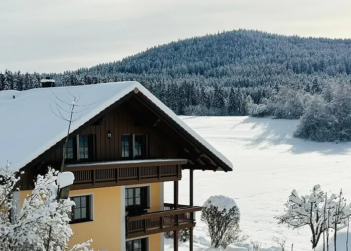 Holzferienhaeuser Leithenwald